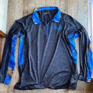 RealTree Longsleeve Zip Up, Large